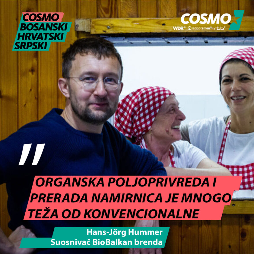 WDR Cosmo über Bio am Balkan